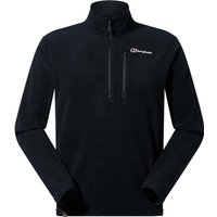 Berghaus Herren Prism InterActive Polartech Halbreißverschluss Fleecejacke (Schwarz)