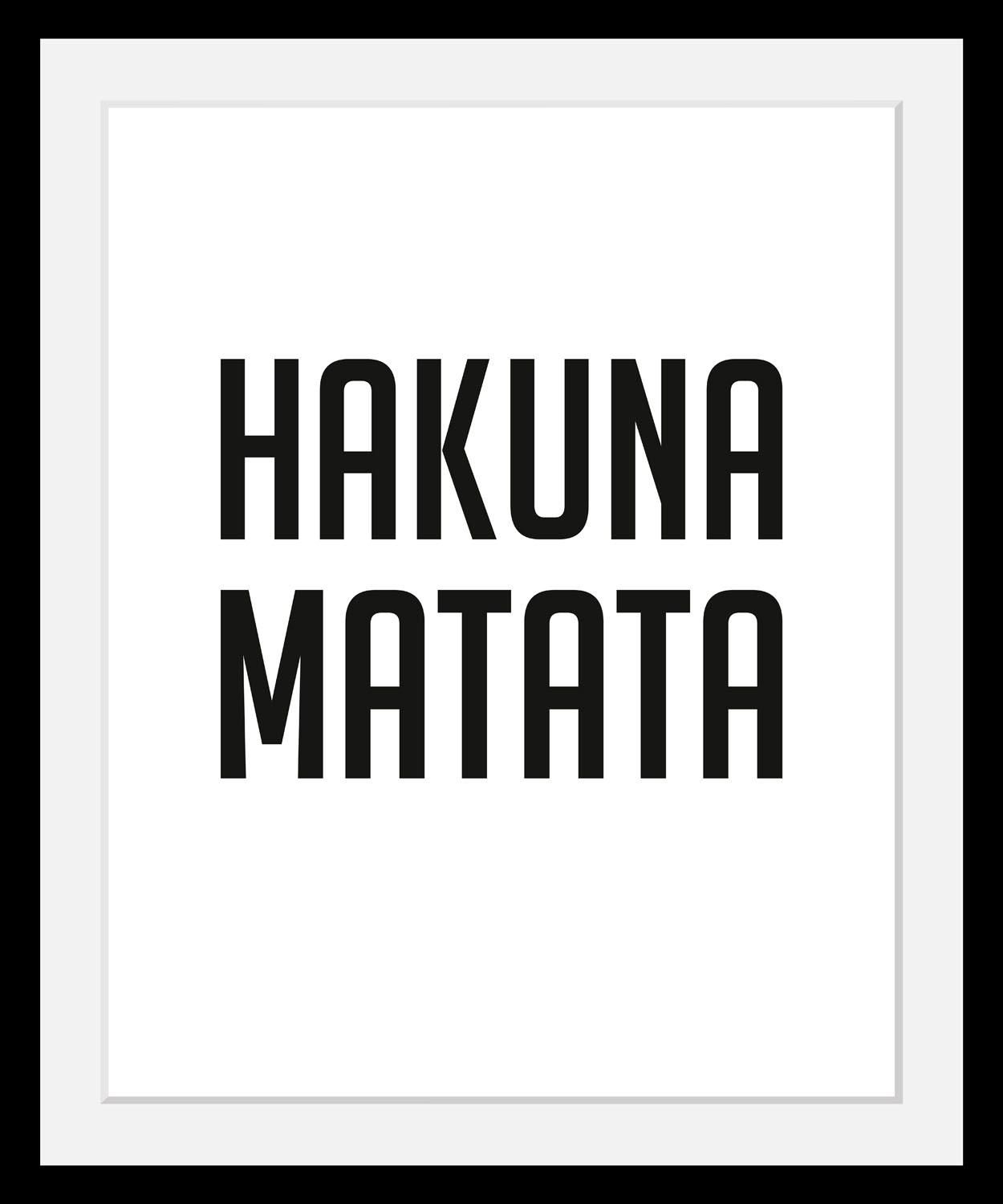 queence Bild "Hakuna Matata" von Queence