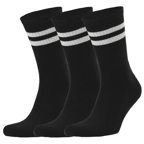 Bio Tennissocken schwarz