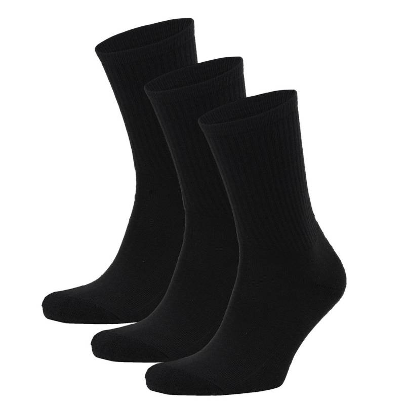 Bio Tennissocken schwarz schwarz Bio Tennissocken schwarz schwarz