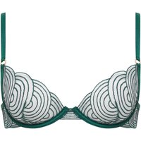 Bluebella Aster Bügel-BH Botanisches Garten-Grün/Transparent - Größe 70B