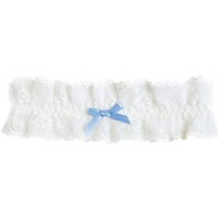 Bluebella Brautstrumpfband Elfenbeinfarbener/Blau - Einheitsgröße