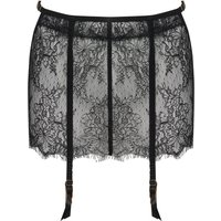 Bluebella Camelia Strumpfhalter-Rock Schwarz - Größe 42