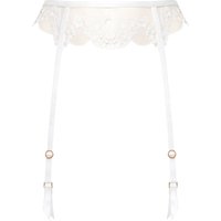 Bluebella Marisa Strumpfhalter Weiß/Transparent - Größe 34 Bluebella Marisa Strumpfhalter Weiß/Transparent - Größe 34