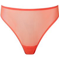 Bluebella Naomi High-Waist String in Korallenrot - Größe 32