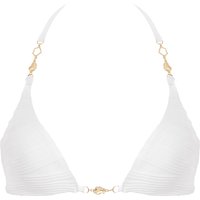 Bluebella Orta Triangel Bikini-Top Weiß - Größe XXS