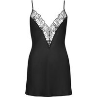 Bluebella Rosalie Kurzes Negligé Schwarz/Transparent - Größe 40