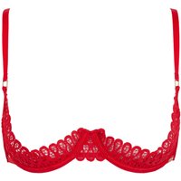 Bluebella Tallulah Ouvert-BH Rot - Größe 85E