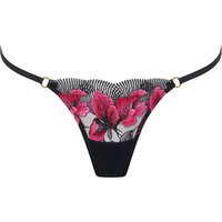 Bluebella Vivienne Slip Fuchsia Pink/Rot/Schwarz - Größe 44