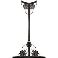 Bluebella Yvette Harness Schwarz/Transparent - Größe 34