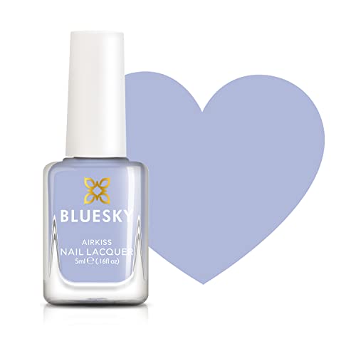 Bluesky Kids Nagellack - Küstenhimmel, blau. Einfache Schälen, ungiftige, wasserbasierte, planfreie Nagellack für Kinder, 5ml von Bluesky