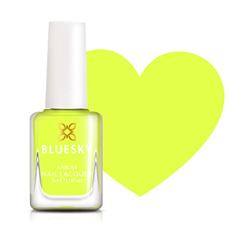 Bluesky Kids Nagellack - Zing, Gelb. Einfache Schälen, ungiftige, wasserbasierte, planfreie Nagellack für Kinder, 5ml von Bluesky