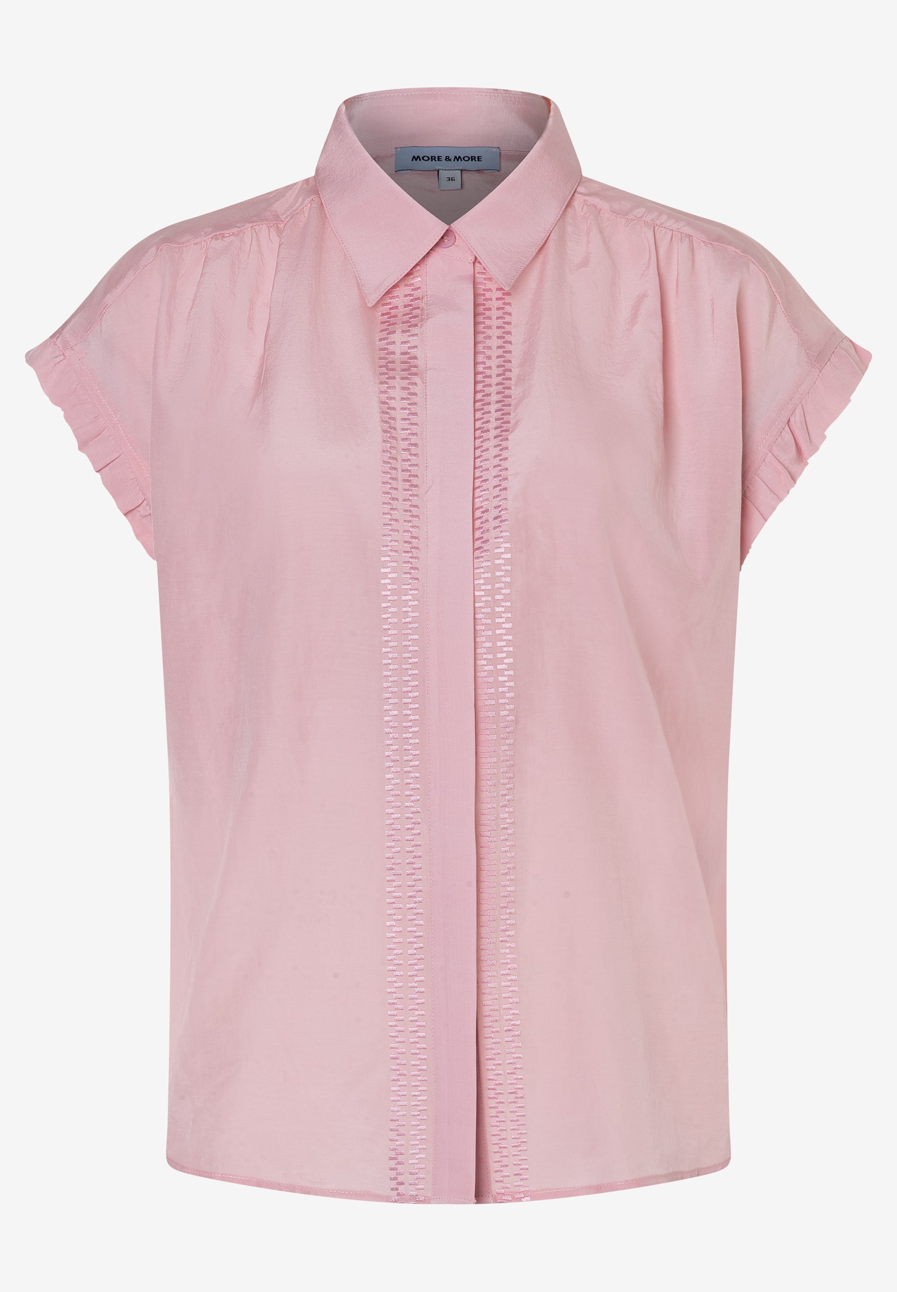 Bluse mit Rüschenärmeln