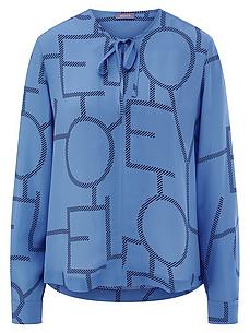 Bluse zum Schlupfen BASLER blau