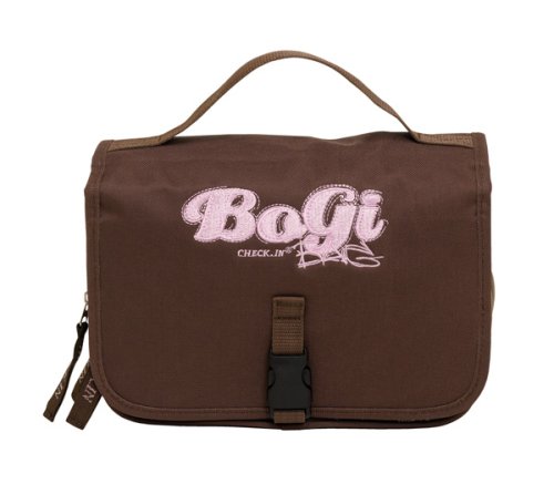 BoGi Bag Girl Beauty-Case Kulturtasche Kosmetiktasche Braun/rosa von BoGi Bag