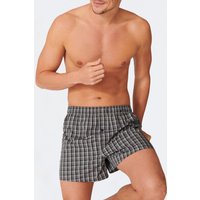 Boxershorts 2er-Pack Webware schwarz kariert - Boxershorts Multipack 9 von Schiesser