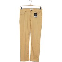 Brax Herren Stoffhose, gelb, Gr. 23