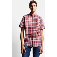 Bugatti Herren Freizeithemd mit Button-Down-Kragen