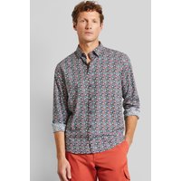 Bugatti Herren Freizeithemd mit Under-Button-Down