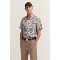 Bugatti Herren Hemd mit Button-Down-Kragen