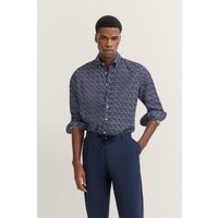 Bugatti Herren Hemd mit Button-Down-Kragen