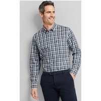 Bugatti Herren Karriertes Hemd mit Button-Down-Kragen Bugatti Herren Karriertes Hemd mit Button-Down-Kragen