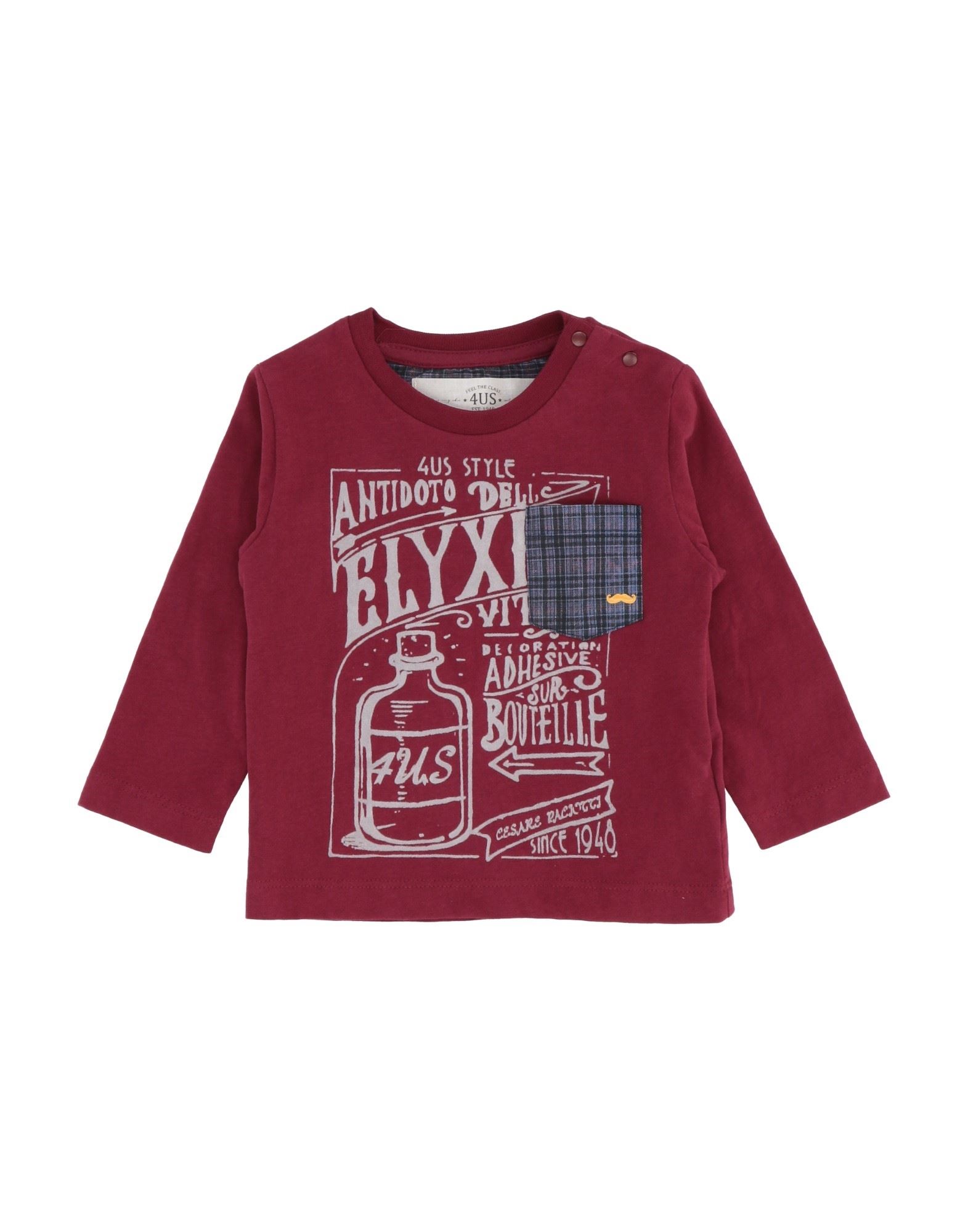 CESARE PACIOTTI 4US T-shirts Kinder Bordeaux von CESARE PACIOTTI 4US