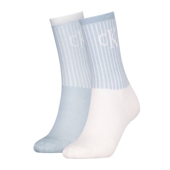 Calvin Klein 2-er-Pack Glossy Rib Crew Socks