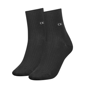 Calvin Klein 2-er-Pack Women Short Roll Top Sock * Aktion *