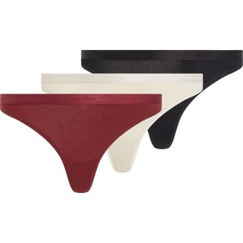 Calvin Klein 3-er-Pack Holiday Modern Logo Thong