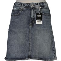 Calvin Klein Jeans Damen Rock, blau, Gr. 25