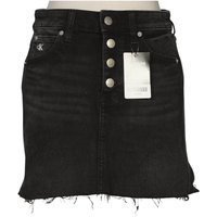 Calvin Klein Jeans Damen Rock, schwarz, Gr. 25