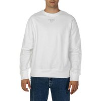 Calvin Klein Jeans Herren Sweatshirts Weiß