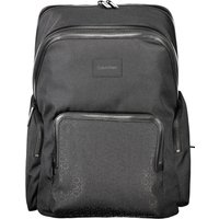 Calvin Klein Schwarzer Polyester Herren Rucksack
