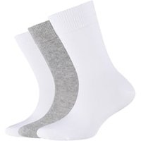 Camano Socken Children ca-soft organic 3er-Pack weiß von CAMANO