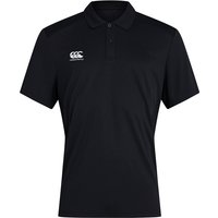 Canterbury Herren Club Dry Polo Shirt (Schwarz)