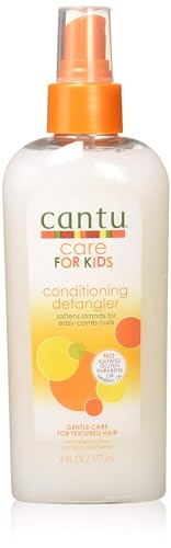 CANTU – CARE FOR KIDS CONDITIONING DETANGLER – 177 ml – Sanftes Entwirren & Pflege – Für zartes Kinderhaar von CANTU