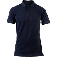 Caterpillar Essentials Baumwoll Herren Polo-Shirt Blau
