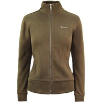 Champion Heritage Fit Damen-Trainingsjacke in Braun