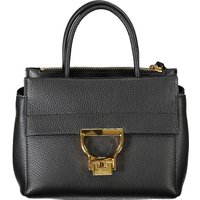 Coccinelle Damen schwarze Leder-Handtasche