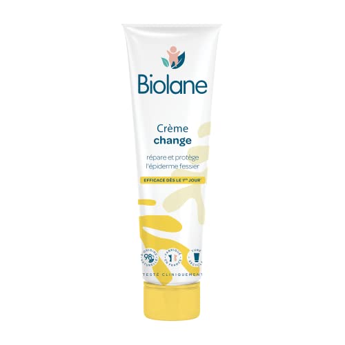 Crème Change Dermo-Pédiatrie – Irritation rougeurs de l'épiderme fessier de bébé – Sans parfum – 100 ml von Biolane