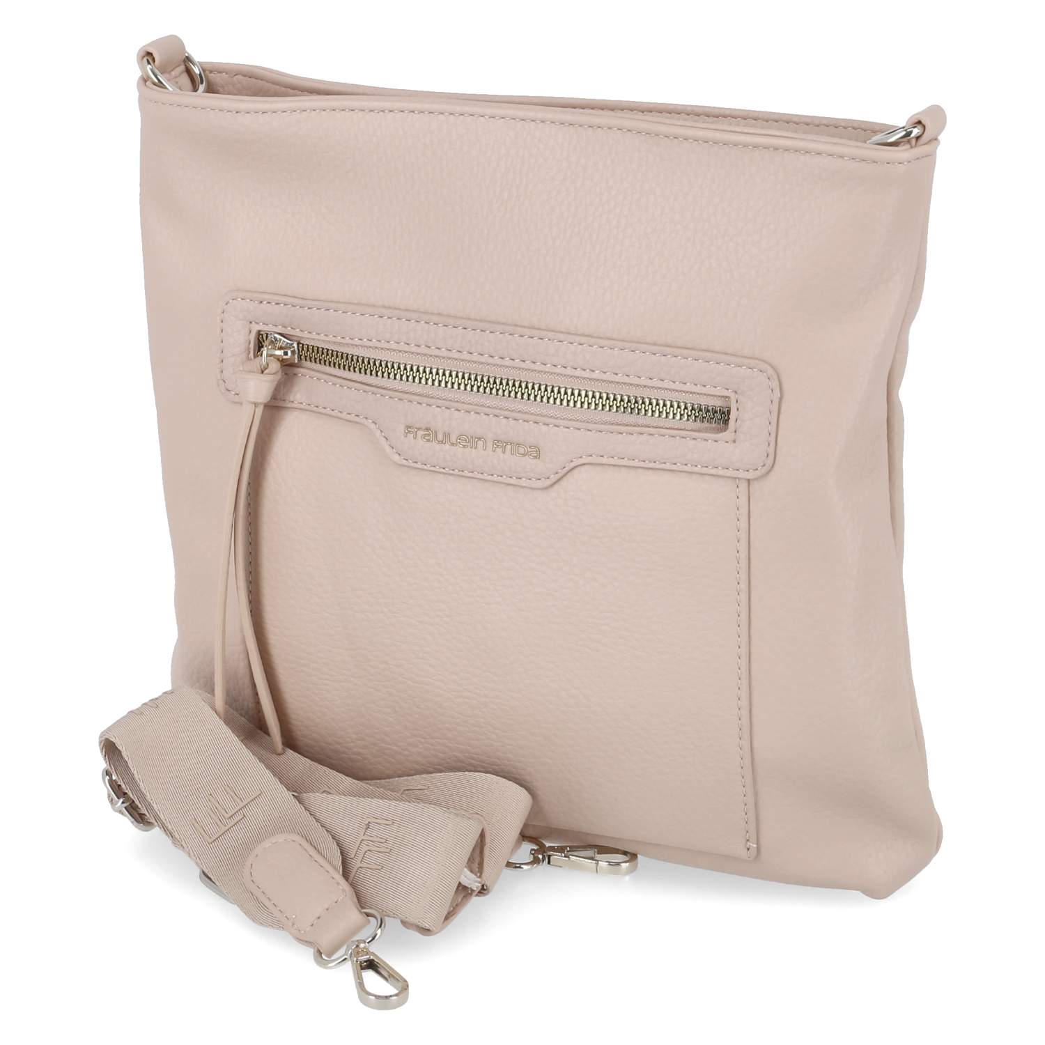 Fräulein Frida Crossover Bag  Rosa - Gr. One Size - Rosa - von Fräulein Frida