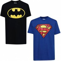 DC COMICS Superman Batman Kinder T-Shirt 2er-Pack GBBTS139MUL