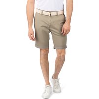 DENIMFY Chino Shorts Herren mit Gürtel DFLio Regular Fit von DENIMFY