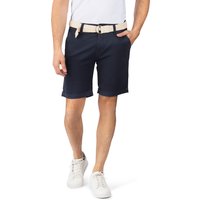 DENIMFY Chino Shorts Herren mit Gürtel DFLio Regular Fit von DENIMFY