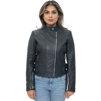 Damen-Bikerjacke aus Leder – Celaya