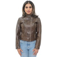 Damen-Bikerjacke aus Leder – Celaya