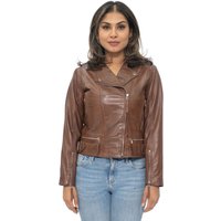 Damen-Bikerjacke aus Leder – Stockholm