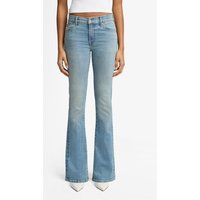 Damen Jeans Bootcut Bootcut Fit