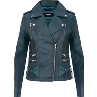 Damen Leder Brando Bikerjacke-Loddon